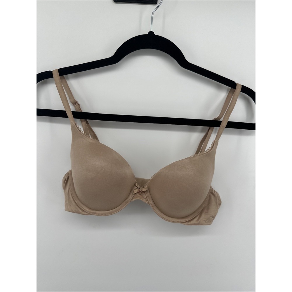 Victoria's Secret Body by Victoria Perfect Shape Push-Up Bra 34B Beige